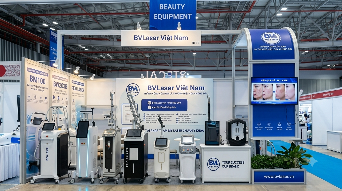 BVLaser Việt Nam Công Ty Phân Phối Thiết Bị Thẩm Mỹ Dẫn Đầu Về Năng Lực Và Tiên Phong Tiêu Chuẩn Quốc Tế
