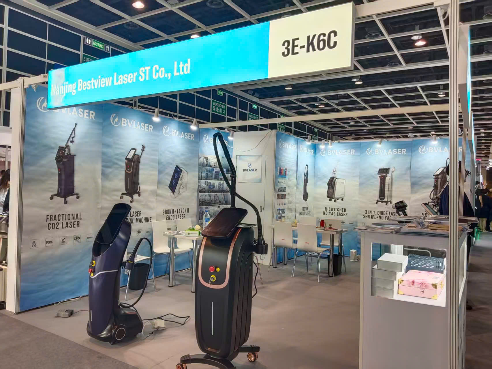 BV LASER Gây Ấn Tượng Tại Triển Lãm Hồng Kông Với Bộ Tứ Công Nghệ Laser Đỉnh Cao 2025